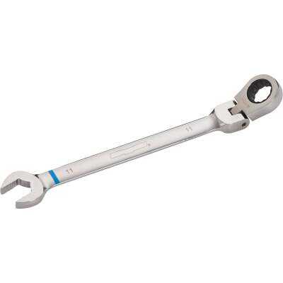 Channellock Metric 11 mm 12-Point Ratcheting Flex-Head Wrench