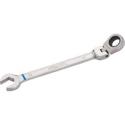 Channellock Metric 12 mm 12-Point Ratcheting Flex-Head Wrench